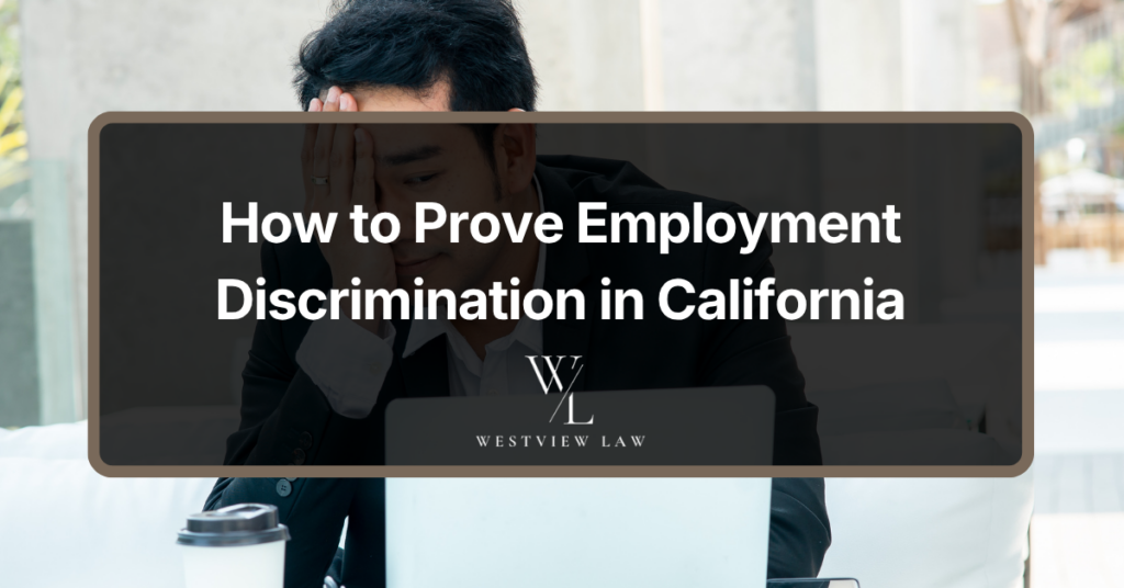 Employee experiencing workplace discrimination in California office