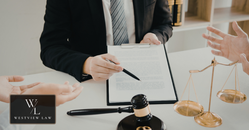 Lawyer explaining case complexity and legal costs to client