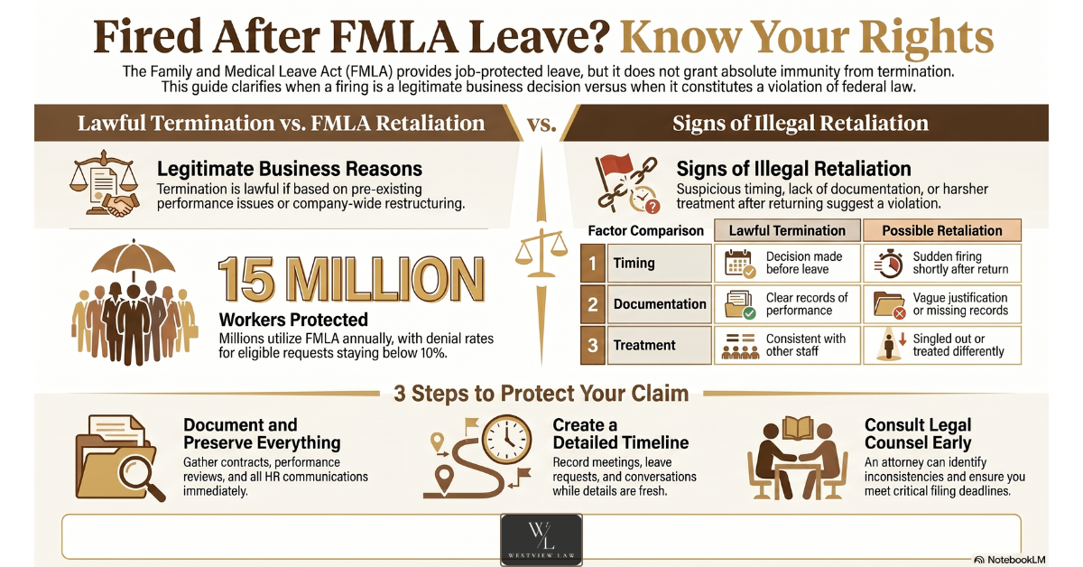 What to Do If You're Fired After FMLA Leave: Your Rights Explained